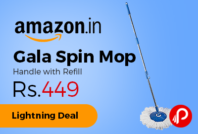 Gala Spin Mop Handle with Refill