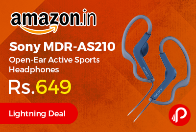 Sony MDR-AS210 Open-Ear Active Sports Headphones