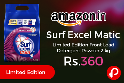 Surf Excel Matic Limited Edition Front Load Detergent Powder 2 kg