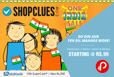Shopclues One India Sale