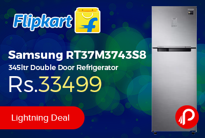 Samsung RT37M3743S8 345ltr Double Door Refrigerator