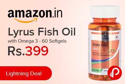 Lyrus Fish Oil with Omega 3