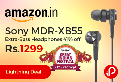 Sony MDR-XB55 Extra-Bass Headphones