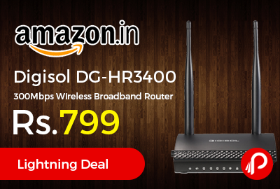 Digisol DG-HR3400 300Mbps Wireless Broadband Router