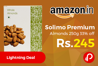 Solimo Premium Almonds 250g