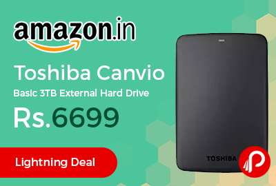 Toshiba Canvio Basic 3TB External Hard Drive