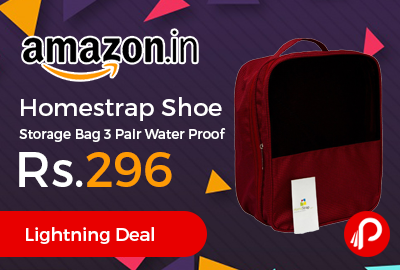Homestrap Shoe Storage Bag 3 Pair Water Proof