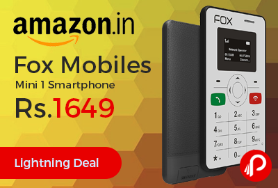 Fox Mobiles Mini 1 Smartphone