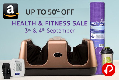 Health and Fitness Sale 3-4 September