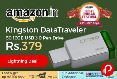 Kingston DataTraveler 50 16GB USB 3.0 Pen Drive