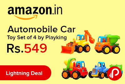 Automobile Car Toy Set of 4 by Playking
