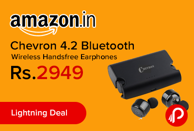 Chevron 4.2 Bluetooth Wireless Handsfree Earphones