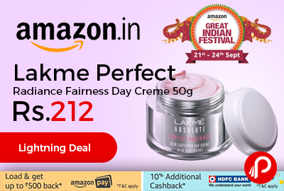Lakme Perfect Radiance Fairness Day Creme 50g