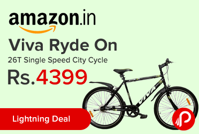 Viva Ryde On 26T Single Speed City Cycle