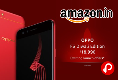 Oppo F3 Diwali Edition Red Mobile 64GB