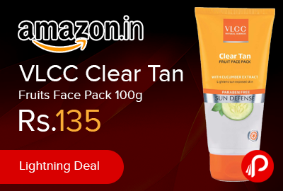 VLCC Clear Tan Fruits Face Pack 100g