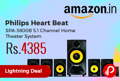 Philips Heart Beat SPA-3800B 5.1 Channel Home Theater System