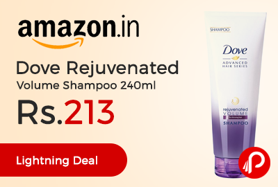 Dove Rejuvenated Volume Shampoo 240ml