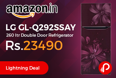 LG GL-Q292SSAY 260 ltr Double Door Refrigerator