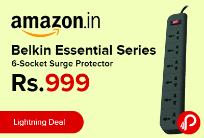 Belkin Essential Series 6-Socket Surge Protector