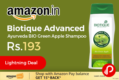 Biotique Advanced Ayurveda BIO Green Apple Shampoo