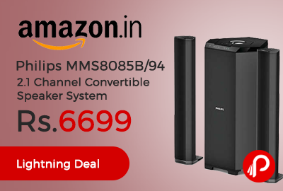 Philips MMS8085B/94 2.1 Channel Convertible Speaker System