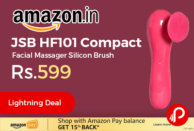 JSB HF101 Compact Facial Massager Silicon Brush