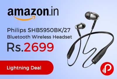 Philips SHB5950BK/27 Bluetooth Wireless Headset