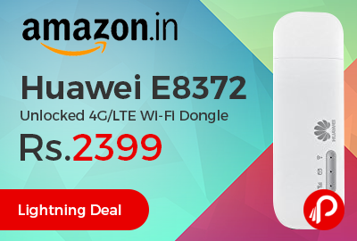 Huawei E8372 Unlocked 4G/LTE Wi-Fi Dongle