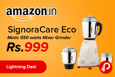 SignoraCare Eco Matic 550 watts Mixer Grinder