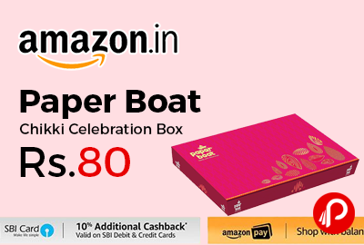 Paper Boat Chikki Celebration Box