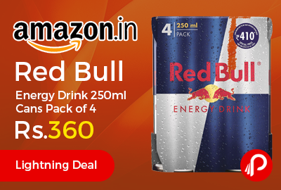 Red Bull Energy Drink 250ml Cans Pack of 4