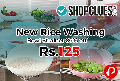 New Rice Washing Bowl Strainer