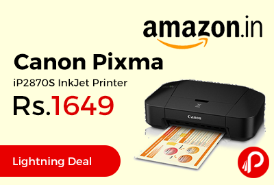 Canon Pixma iP2870S InkJet Printer