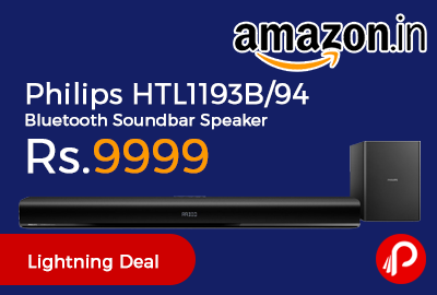 Philips HTL1193B/94 Bluetooth Soundbar Speaker