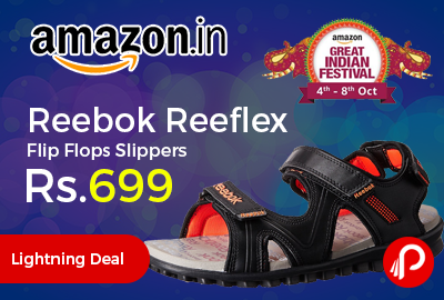 Reebok Men's Reeflex Flip Flops Slippers