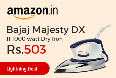 Bajaj Majesty DX 11 1000 watt Dry Iron