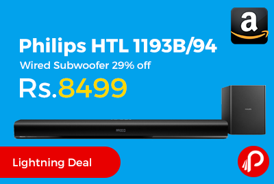 Philips HTL 1193B/94 Wired Subwoofer