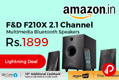F&D F210X 2.1 Channel Multimedia Bluetooth Speakers