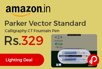 Parker Vector Standard Calligraphy CT Fountain Pen