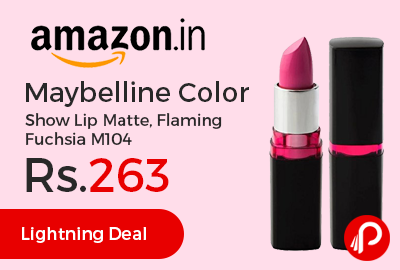 Maybelline Color Show Lip Matte, Flaming Fuchsia M104
