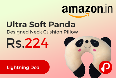 Ultra Soft Panda Designed Neck Cushion Pillow
