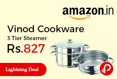 Vinod Cookware 3 Tier Steamer
