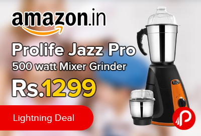 Prolife Jazz Pro 500 watt Mixer Grinder