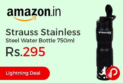 Strauss Stainless Steel Water Bottle 750ml