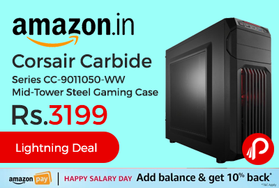 Corsair Carbide Series CC-9011050-WW Mid-Tower Steel Gaming Case