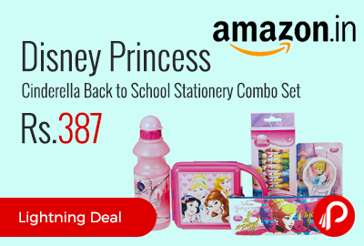 Disney Princess Cinderella Back to School Stationery Combo Set