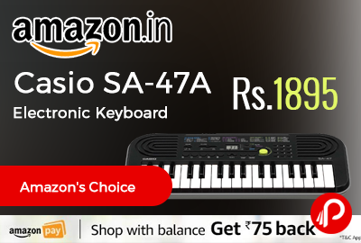 Casio SA-47A Electronic Keyboard