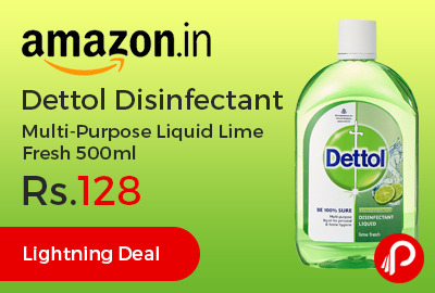 Dettol Disinfectant Multi-Purpose Liquid Lime Fresh 500ml