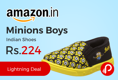 Minions Boys Indian Shoes